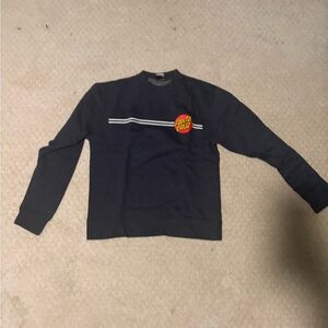 Santa Cruz Skateboards Black Sweatshirt
